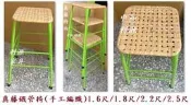 【40年老店專業家】全新【台灣製】藤椅面 坐高 66公分 高腳椅 2.2尺 洽談椅 吧椅 吧檯椅 櫃台椅 造型椅