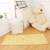 【TheLife 樂生活購物網】床之戀 天然系透氣竹坐墊-二人45×110cm