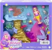 台中＊＊宏富玩具＊＊MATTEL Barbie 芭比娃娃 芭比小凱莉美人魚組合