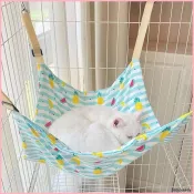 ✨加固懸掛✨ 不沾毛好打理寵物貓籠吊籃懸掛式貓窩鞦韆夏季貓咪吊床掛窩狗墊子