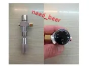 自釀好物--可調PSI氮氣快拆連接器，使用MOSA 專用8g氮氣瓶