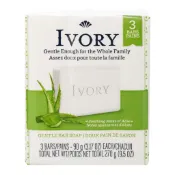 【IVORY 伊芙】中性配方象牙浮水皂-蘆薈精華(90g*3塊)【兔雜tuzha】