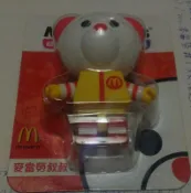 2010希望麥麥熊 限量公仔 全新麥當勞叔叔&二手漢堡神偷【三十之上 是練眼力的】