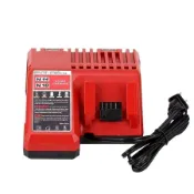 米沃奇替代充電器 M12 M18 M12-18兩用快速鋰電池 充電器 快充適用milwaukee M12快速充電器