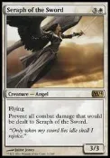 〉貓腳印遊樂園〈【MTG】M14 核心系列 2014 Seraph of the Sword 長劍熾天使 英/中文