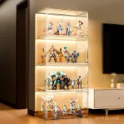 『玩藏集🧸』公仔娃娃展示櫃 手辦盲盒收納櫃 鋼彈展示櫃 模型樂高積木收納櫃玩具收納櫃亞克力家用定製積木置物架子磁吸收納