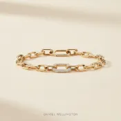 【台灣現貨】Daniel Wellington DW Crystal Link 金色手鍊  氣質鏈條款