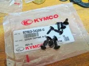 93903-34380 前方向燈座螺絲：JR EASY50/100 4U 舊新得意俏麗高手心情迪奧車殼螺絲非方向燈殼螺栓