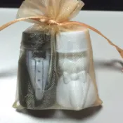 ◇儷人館◇二次進場.囍糖diy.婚禮小物.棉花糖送客禮.生日派對.創意喜糖.可裝糖果或泡泡水的小紗袋