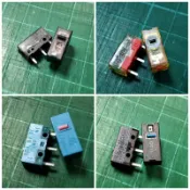 [台中現貨] 各廠牌頂級微動開關 歐姆龍 凱華Kailh TTC 華諾 凱隆 電競滑鼠改裝 連點修復DIY 最佳選擇