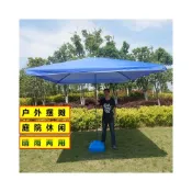 (店+)熱賣🔥免運戶外遮陽傘擺地攤太陽傘大號庭院四方傘商用長方形雨棚沙灘大雨傘