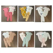 ［現貨］美國Carter’s 男女幼童幼兒短袖/長袖/無袖連身衣長褲3件組連身裝組套裝組合 卡特連身衣包屁衣鬆緊長褲組合