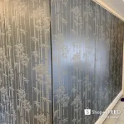[酷鴨窗貼本舖]#免費客製化裁切 現貨 玻璃貼紙 diy 隔熱紙 霧面磨砂玻璃紙 窗貼 抗UV遮光 噴砂玻璃貼857竹子