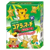【全聯線上購】【LOTTE 樂天】小熊餅-巧克力風味分享包(98g)