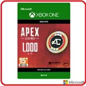 賣電腦 微軟GC-Xbox APEX 英雄 1000 Apex 幣 數位下載版