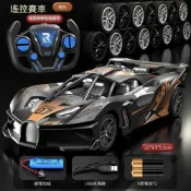 (店+)淳淳優選大號電動布加迪遙控車rc專業越野車漂移賽車可充電兒童男女孩玩具