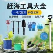 ✨ 限時特惠🌈  趕海工具   專業挖蛤蜊挖螃蟹沙灘貝   殼新款挖沙裝備園藝兩用耙子趕海