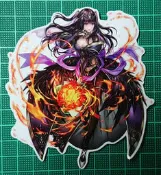動漫貼紙~聖火降魔錄~莎莉亞~防水貼紙2