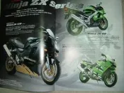 Kawasaki 川崎 zx zr-x zzr zx-6 ninja mean streak 日版 型錄