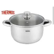 THERMOS膳魔師不鏽鋼雙耳湯鍋24cm