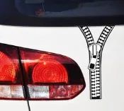 拉鏈車身隨意貼
