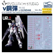 [BUOCO] EVO MG-162  MG ν鋼彈 Ver.Ka 螢光水貼 1/100  Nu鋼彈 (牛鋼)
