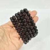 【御古齋】精選天然 星光石榴石 手珠 手鍊 帶星芒 紅石榴石 魅力親和力 招來幸福愛情 辟邪護身石 女人之石 0507