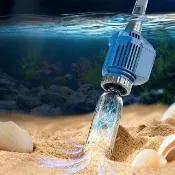 優家幫 魚缸電動換水器 電動吸便器 換水器 吸水器 電動小型抽水 洗沙工具 流量可調 鋰電可充電款