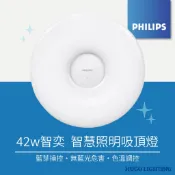 【PHILIPS 飛利浦】免運❗️42W智奕 智慧照明 調光調色吸頂燈 典雅版 Ø618 智奕吸頂燈 調光吸頂燈