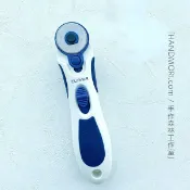 手作森林HANDMORI 手作森林 日本可樂牌 Clover【28mm裁刀】刀片可替換 圓刃刀 輪刀 拼布裁刀 切割刀 57-502