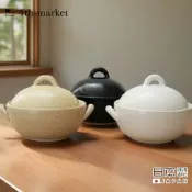 【4TH MARKET】日本製5號Coseru單柄陶鍋(1000ml) 美濃燒/湯鍋/一人份