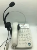 仟晉資訊有限公司 電話行銷工具 單耳耳機麥克風 眾通FCI DKT-525MD RJ9水晶頭 久戴舒適設計 辦公電話耳機