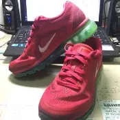 Nike Air Max 2014 桃紅配色 女鞋 全氣墊 台中市