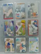 日版精品--冬水社限定通販日本電話卡--微憂青春日記 末世紀叛逆天使 / あべ美幸 阿部美幸--全新未使用,11張分售