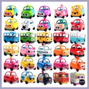 【PINKFONG / PORORO / TAYO】Kamicar 迷你車 30款選擇 鯊魚家族 兒童玩具車