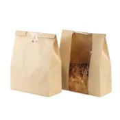 【隔日到貨】開窗土司袋 450g 吐司袋 麵包袋 吐司包裝袋 淋膜吐司袋 開窗麵包袋 烘焙包裝袋 淋膜紙袋 烘焙紙袋