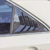 現貨 豐田 7代 7.5代 CAMRY 後三角窗 百葉窗 碳纖紋 亮黑 改裝 外車 裝飾 野馬款