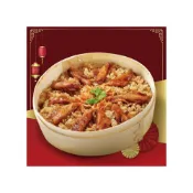 (店+)【廚鮮食代】櫻花蝦蒲燒米糕_含蒸籠(1000g/組) 年菜必買 米糕