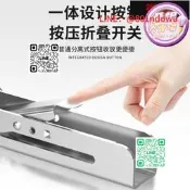 【【售保障【哆啦阿夢的百寶屋34不銹鋼墻上可摺疊活伸縮隔闆置物三角層闆託直角支