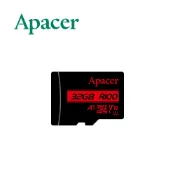 【神腦生活】記憶卡Apacer microSDHC 32GB U1 V10 A1 R100 (附轉卡)