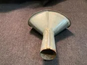 台灣早期 馬口鐵 澆花器頭 長13寬13