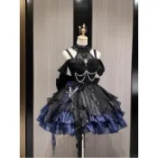Lolita洋裙 洋裝 洛麗塔 禮服 天鵝湖千金lolita公主禮服蝴蝶蓬蓬裙洛麗塔成人禮生日