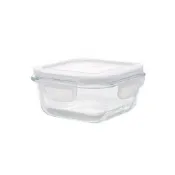 【NITORI 宜得利家居】耐熱玻璃保存容器 300ml 正方形(玻璃保存容器)