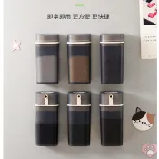 🍀原居🍀[台灣現貨] sp_saucem磁吸鹽罐 調味料瓶 廚房 家用 密封防潮調味料 套裝 磁吸醬油罐調味瓶罐
