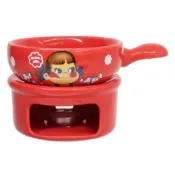 震撼日式精品百貨 【震撼精品百貨】Peko 不二家牛奶妹~日本 不二家牛奶妹 Peko 陶瓷巧克力鍋(370ML)*26714