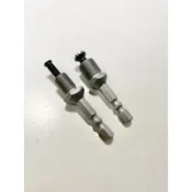 ~台灣製-四分套筒轉4分20牙接桿 4分套筒轉4分夾頭接桿 四分夾頭 氣動套筒 電動套筒 轉接頭 電鑽夾頭