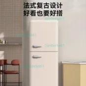 【一級能效】志高復古冰箱節能省小型家用雙門廚房宿舍租房電冰箱 熱銷