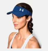 Under Armour (UA)女 Fly Fast路跑帽 中空帽 網球帽 深藍〈1254605-420〉
