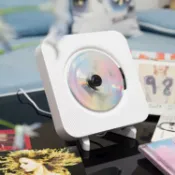 林之舍家居 CD機 CD播放機壁掛式影碟vcd便攜復讀學生隨身聽英語DVD播放器黑膠專輯