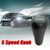 5速 有孔 皮革款 黑色 排檔頭 變速手柄 換檔 For 87-18 BMW M3 M4 M5 E90 E91 E92